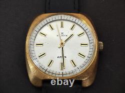 Rare Swiss Vintage 70s Edox Alfetta Manual Men's Watch Nice Model