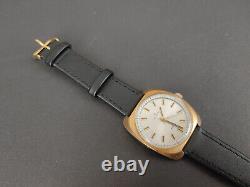 Rare Swiss Vintage 70s Edox Alfetta Manual Men's Watch Nice Model