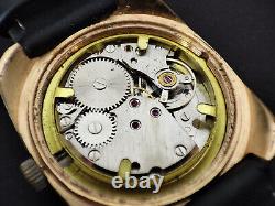 Rare Swiss Vintage 70s Edox Alfetta Manual Men's Watch Nice Model