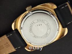 Rare Swiss Vintage 70s Edox Alfetta Manual Men's Watch Nice Model