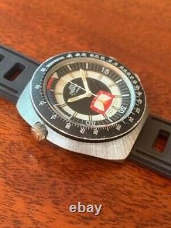 Rare Swiss Vintage Neri (Sicura) Manual Wind watch, Chronograph, T-dial 1960s