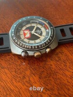 Rare Swiss Vintage Neri (Sicura) Manual Wind watch, Chronograph, T-dial 1960s