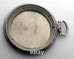 Rare Swiss Vintage Steel CASE Pocket Watch IWC Schaffhausen cal. C 97