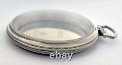 Rare Swiss Vintage Steel CASE Pocket Watch IWC Schaffhausen cal. C 97