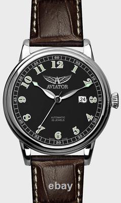 Rare Swiss wristwatch AVIATOR V. 3.09.0.025.4 DOUGLAS VINTAGE
