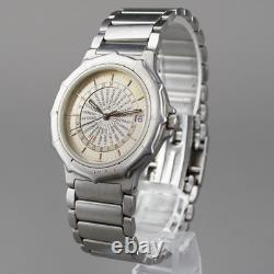 Rare TISSOT Navigator Men's Watch 37mm Vintage New Battery Swiss Made