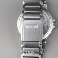 Rare TISSOT Navigator Men's Watch 37mm Vintage New Battery Swiss Made