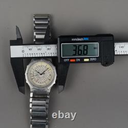 Rare TISSOT Navigator Men's Watch 37mm Vintage New Battery Swiss Made
