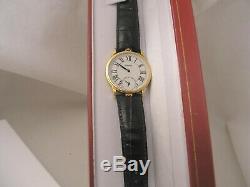 Rare Tiffany & Co Duel Time Swiss Quartz 18 K Gold Watch w Boxes New Batteries