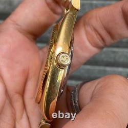 Rare Tissot President Automatic Day Date Gold Swiss Made Vintage Men Watch