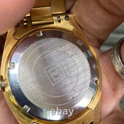 Rare Tissot President Automatic Day Date Gold Swiss Made Vintage Men Watch