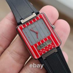 Rare Tissot Two Timer Anadigi D372 661A Swiss Quartz VIntage Watch Men