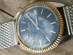 Rare Ulysse Nardin Chronometer hi-beat 36000 swiss watch 70's vintage