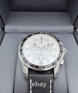 Rare Victorinox Swiss Army Chronograph 241496 White Dial Quartz Vintage Watch