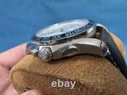 Rare Victorinox Swiss Army Chronograph 241496 White Dial Quartz Vintage Watch