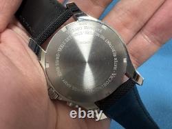 Rare Victorinox Swiss Army Chronograph 241496 White Dial Quartz Vintage Watch