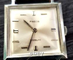 Rare Vintage 1950's Swiss Precis Adolph Schild AS1525 Serviced Cleaned Excellent