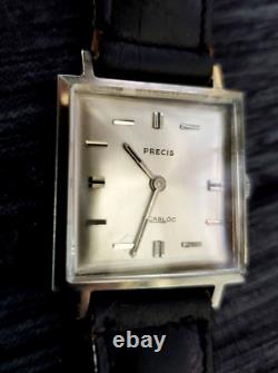 Rare Vintage 1950's Swiss Precis Adolph Schild AS1525 Serviced Cleaned Excellent