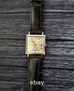 Rare Vintage 1950's Swiss Precis Adolph Schild AS1525 Serviced Cleaned Excellent