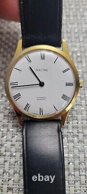 Rare Vintage 1950s Baume Incabloc 17 Jewels Swiss Made Manual Men's Watch