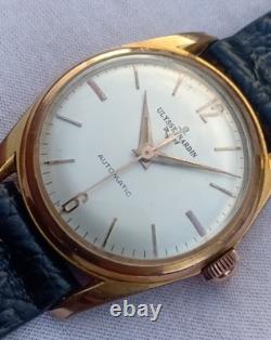 Rare Vintage 1950s Ulysse Nardin Automatic Gold Swiss Made (ETA 2472)