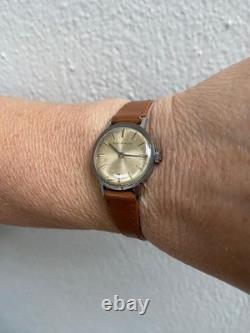 Rare Vintage 1960s Women's GIRARD PERREGAUX 17 Jewels Swiss Made 31mm Watch