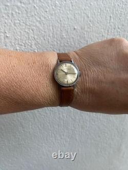 Rare Vintage 1960s Women's GIRARD PERREGAUX 17 Jewels Swiss Made 31mm Watch