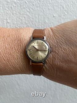 Rare Vintage 1960s Women's GIRARD PERREGAUX 17 Jewels Swiss Made 31mm Watch