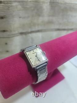 Rare Vintage 1968 Bulova Watch Counselor 10k RGP Speidel Bracelet Swiss Works