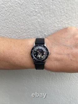 Rare Vintage 1970s Women's Pennant Tiger Cal. EB 8385 Swiss Made Diver 28mm Watch