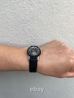 Rare Vintage 1970s Women's Pennant Tiger Cal. EB 8385 Swiss Made Diver 28mm Watch