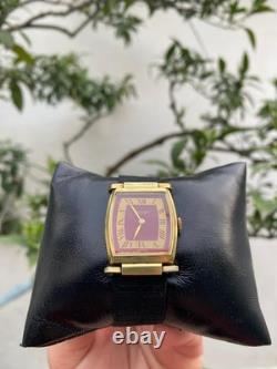 Rare Vintage 1973 Jean Perret Geneve 17 Jewels Cal. 82 Swiss Made Tank 25mm Watch