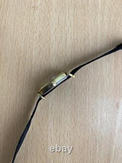 Rare Vintage 1973 Jean Perret Geneve 17 Jewels Cal. 82 Swiss Made Tank 25mm Watch