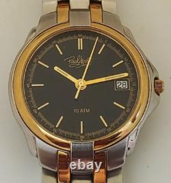 Rare Vintage 1980s Paul Maret Swiss 10ATM Watch Quartz ETA 955.114 Movement