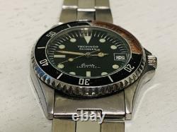 Rare Vintage 1980s Technos Skydiver (Coke) ETA 555.412 Swiss Made