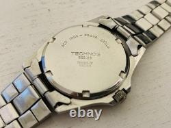 Rare Vintage 1980s Technos Skydiver (Coke) ETA 555.412 Swiss Made