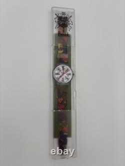 Rare Vintage 1991 Swatch Pop Harrods Knightsbridge Bear Watch Swiss Made NOS