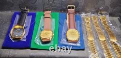 Rare Vintage 3 x Pomar 12020 Swiss Automatic Watches