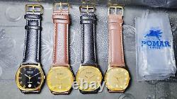 Rare Vintage 4 x Pomar 12020 Swiss Automatic Watches