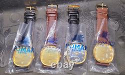 Rare Vintage 4 x Pomar 12020 Swiss Automatic Watches