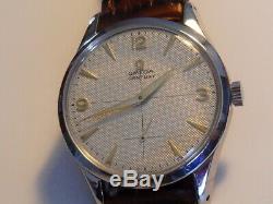 Rare Vintage 50s OMEGA CENTURY cal. 266 Textured Dial Case 35mm Swiss Men's Watch