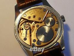Rare Vintage 50s OMEGA CENTURY cal. 266 Textured Dial Case 35mm Swiss Men's Watch