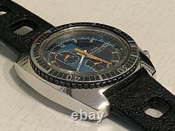 Rare Vintage 70's Swiss Emperor Diver Cal. EB 8420