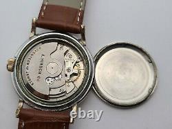 Rare Vintage A. HIRSCH Co Men's Automatic watch ETA 1256 17Jewels swiss 1950s
