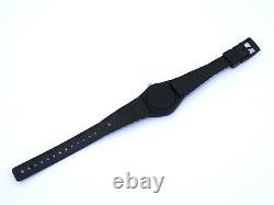 Rare Vintage APPLE WATCH Collectible Swiss Quartz BLACK GRILAMID Macintosh