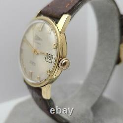 Rare Vintage AUDITION Men's Automatic watch 25jewels date ETA 2472 swiss 1960s