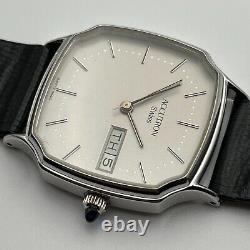 Rare Vintage Accutron P1 Swiss Day/Date Quartz Women's Watch