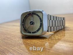 Rare Vintage Agon Day-date Automatic 21 Jewels White Dial Swiss Men's Watch