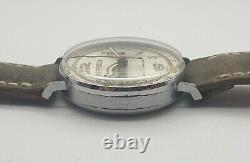 Rare Vintage Angelus Cal. 215 Chronograph Swiss Mens Wristwatch