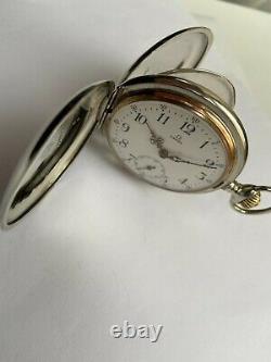 Rare Vintage Antique Pocket Watch Omega? 15 Jewels 1913 Military Swiss